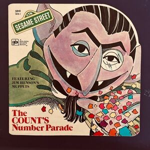 Vintage The Count's Number Parade SESAME STREET 1979